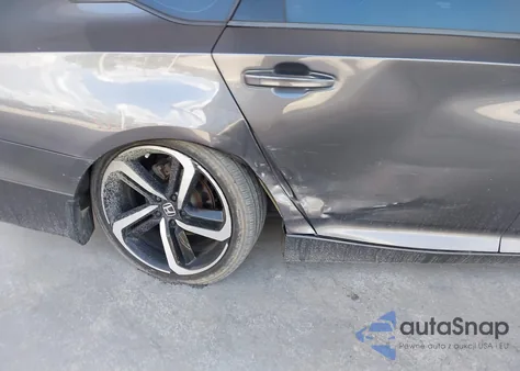 2019 Honda Accord Sport 2.0T z USA, uszkodzony, nr VIN 1HGCV2F33KA015456